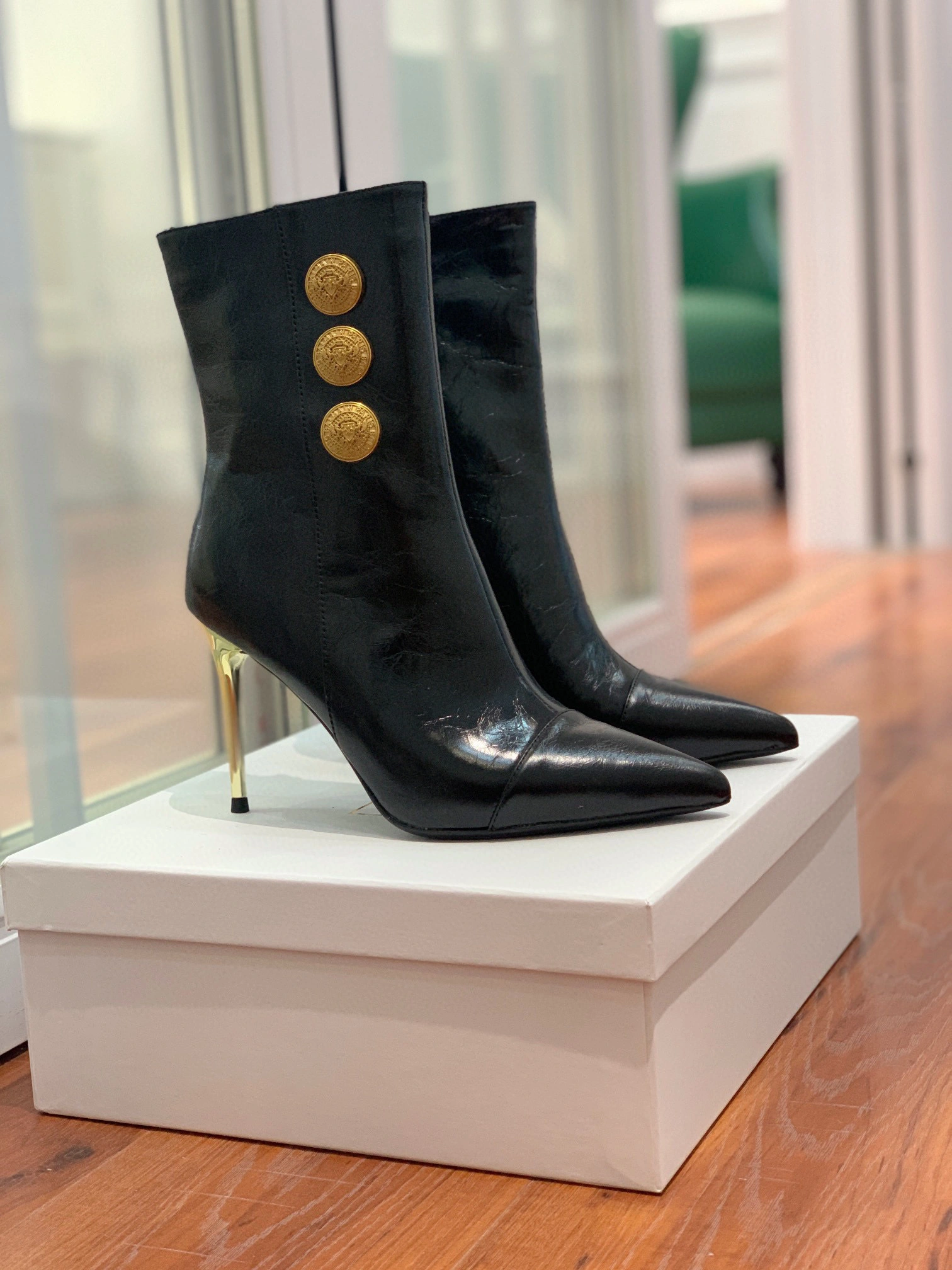 coco- Heel height10.5CM cowhide item:B-X602J2548